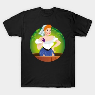 Stomping grapes T-Shirt